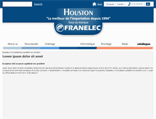 Tablet Screenshot of houston.fr